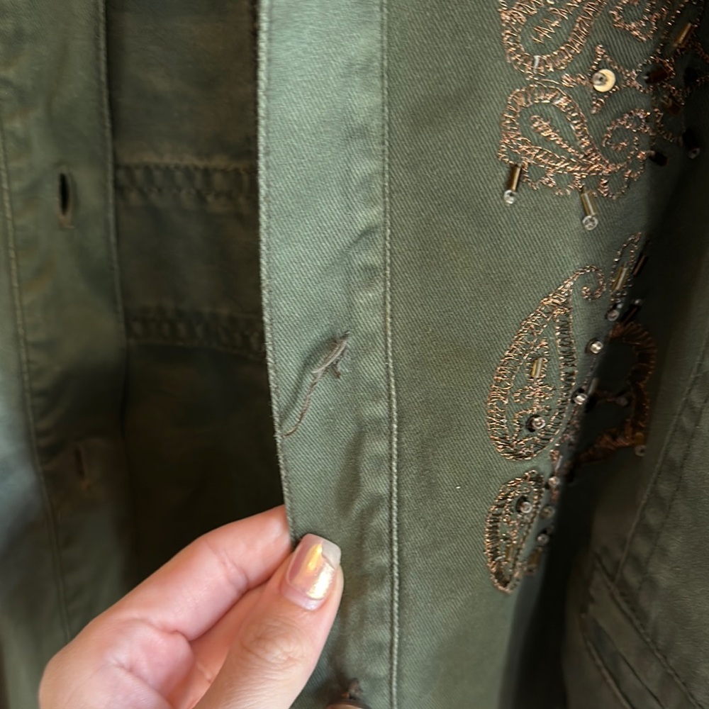 Army Green Jacket - Picture 4 of 5